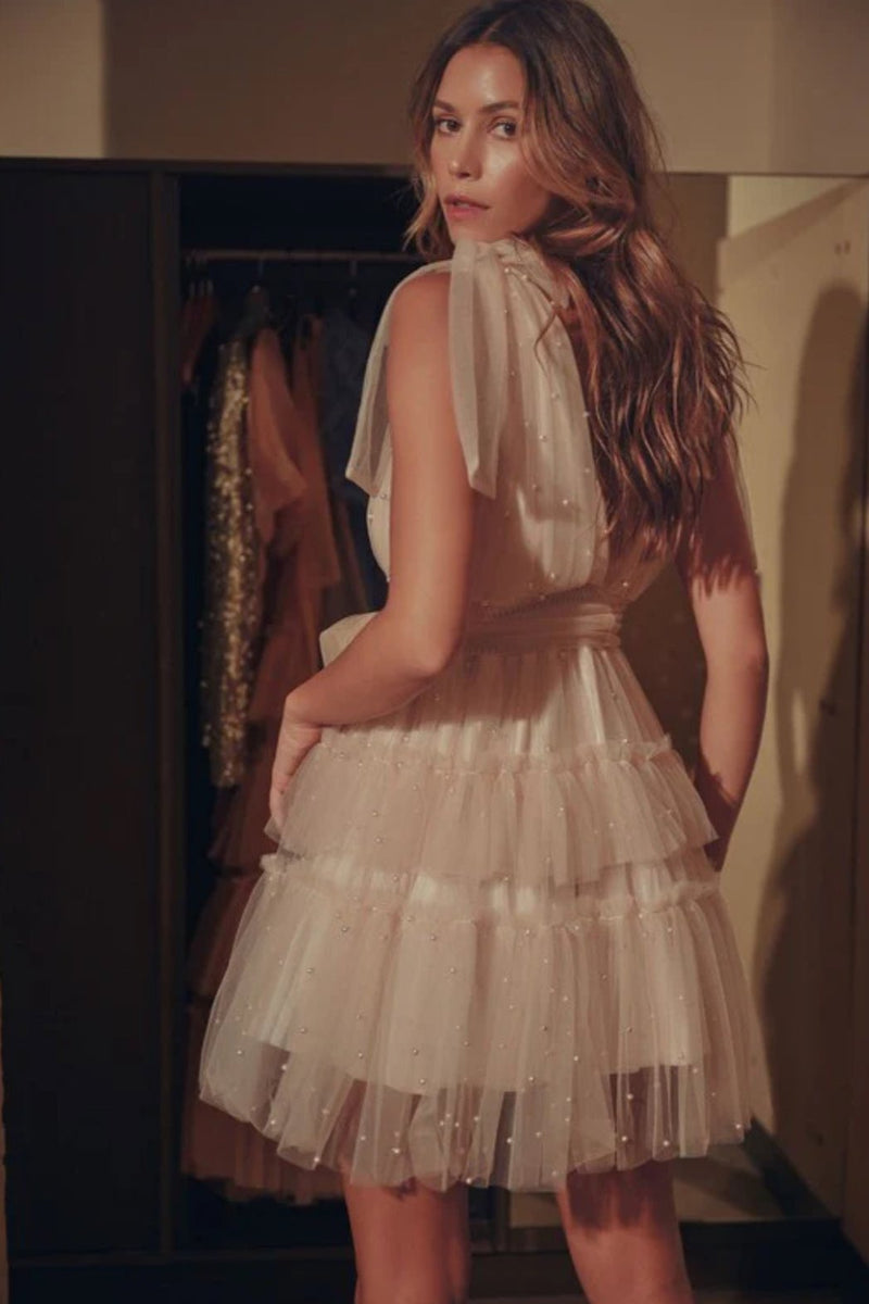 champagne tutu dress Champagne Tulle Bridal Skirt 4