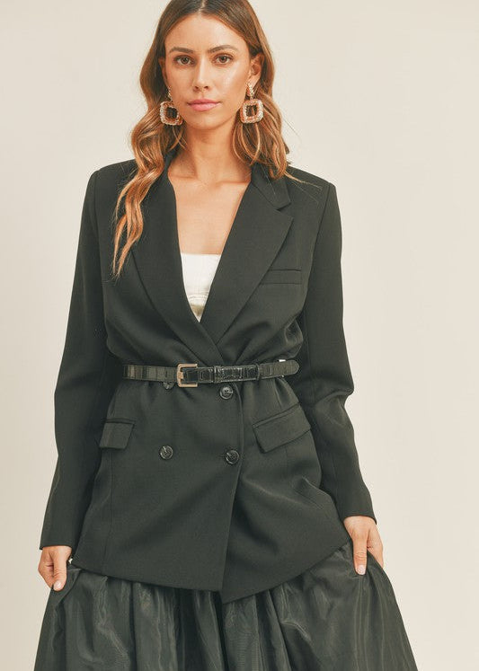 Black Tailored Blazer
