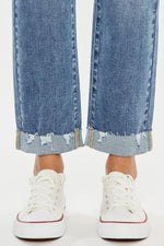 Denim Drea High Waisted Slim Straight