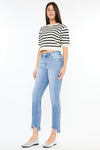 Denim Gigi High Rise Slim Straight