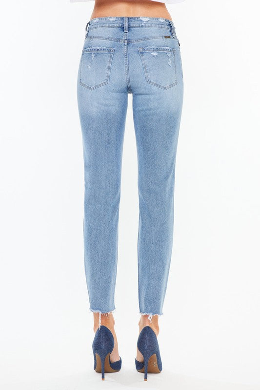 Denim Tessa High Rise Straight