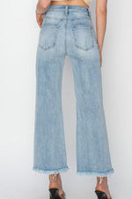 Denim Gracie Light High Rise Frey Hem