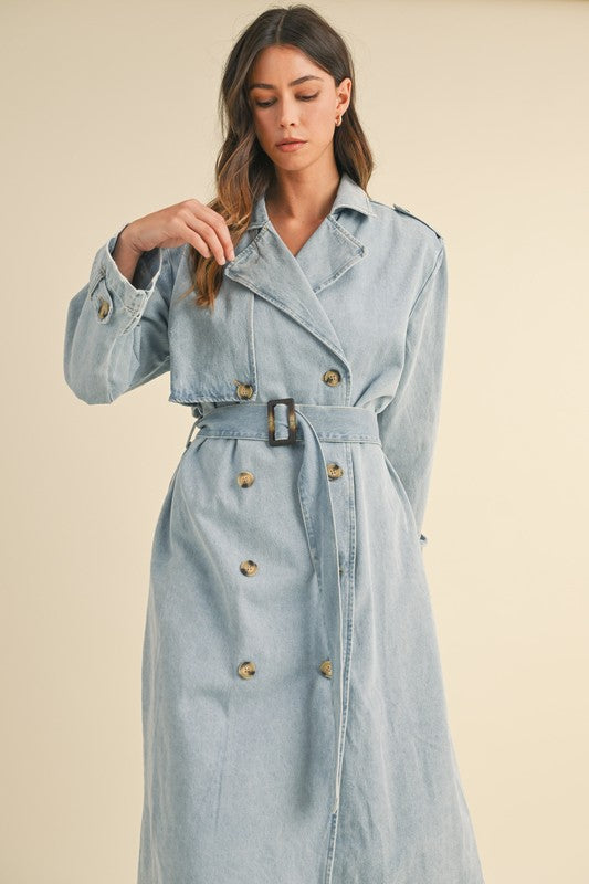 Denim Paris Trench Coat