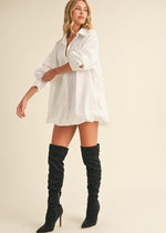 White Shirt Dress