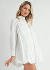 White Shirt Dress