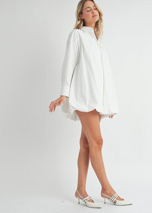 White Shirt Dress