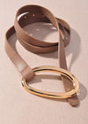 Mocha Loop Belt