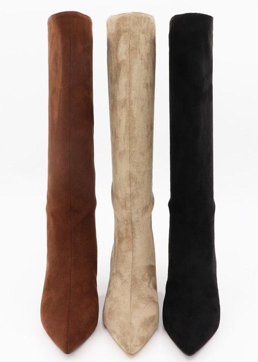 Mocha Pisa Slouch Boot