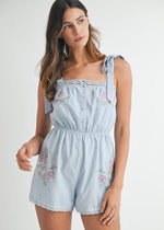 Blue Portofino Romper