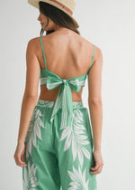 Sage Tropics Pant Set