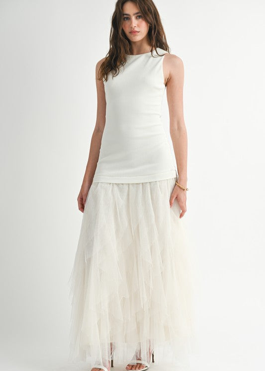 Oat Paris Tulle Maxi