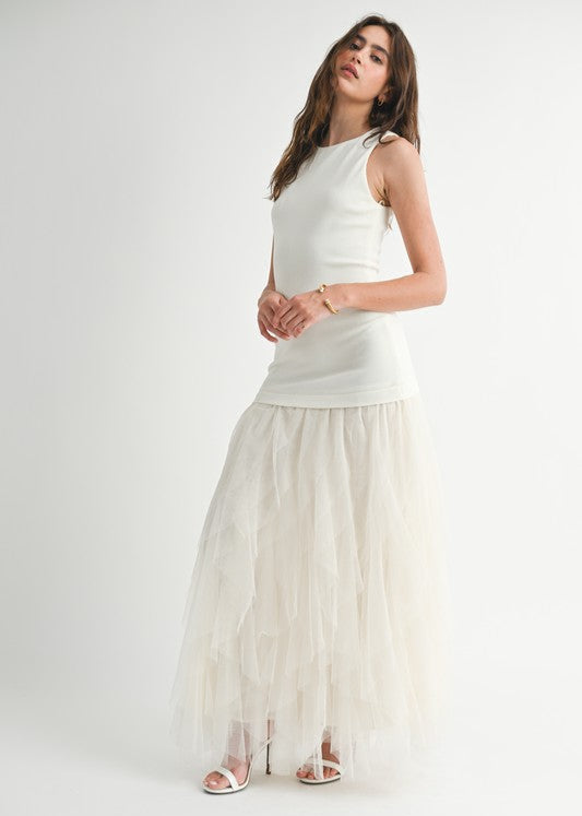 Oat Paris Tulle Maxi
