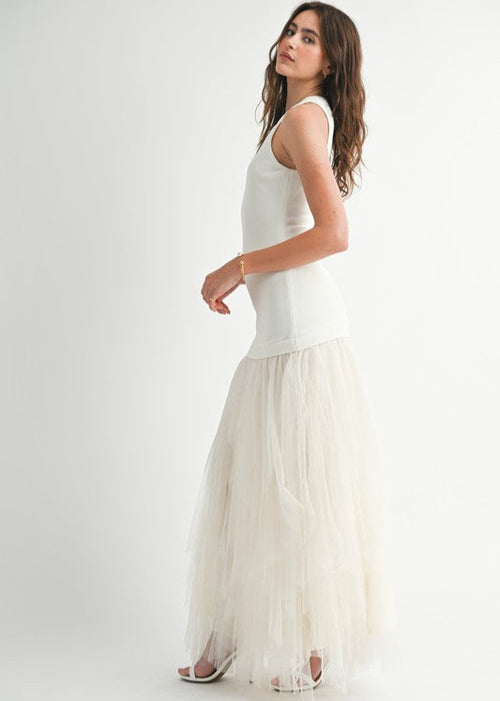 Oat Paris Tulle Maxi