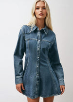 Denim Mini Dress
