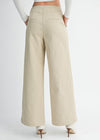 Oat Shore Wide Leg Dress Pant