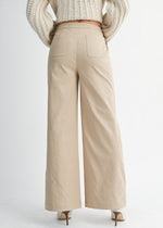 Oat Shore Wide Leg Dress Pant