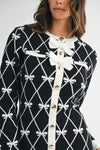 Paris Bows Sweater Dress /Pre Order