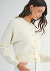 Cream Super Soft Dress Cardi