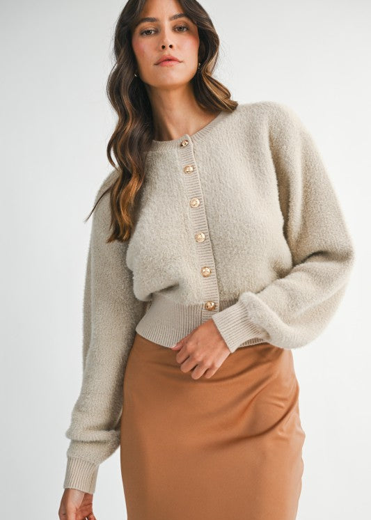 Oat Super Soft Dress Cardi