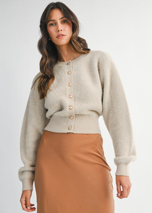 Oat Super Soft Dress Cardi