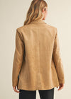 Camel Suede Blazer