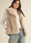 Oat Fur Vest