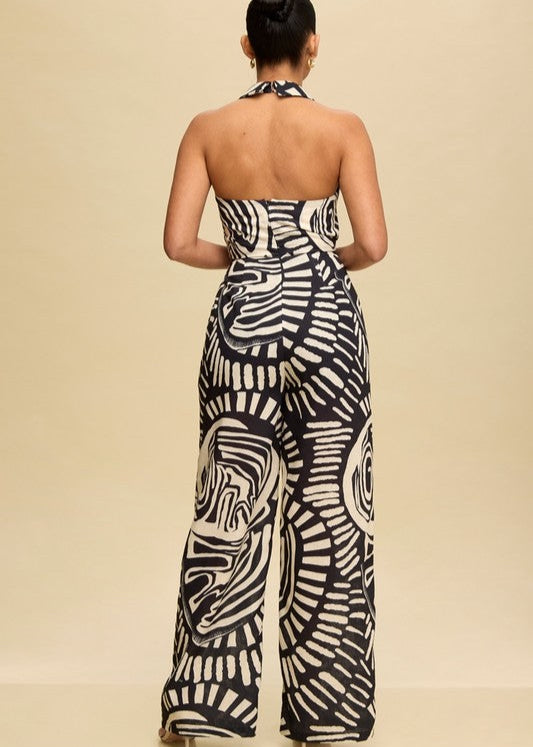 Black & White Venice Jumpsuit