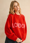 Red London Sweater PRE ORDER