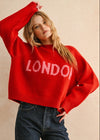 Red London Sweater PRE ORDER
