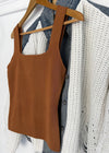 Camel Essential Knit Tank