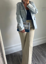 Denim Portofino Lined Blazer