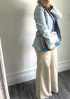 Denim Portofino Lined Blazer