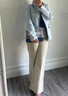 Denim Portofino Lined Blazer
