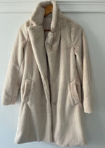 Oat Fur Long Coat