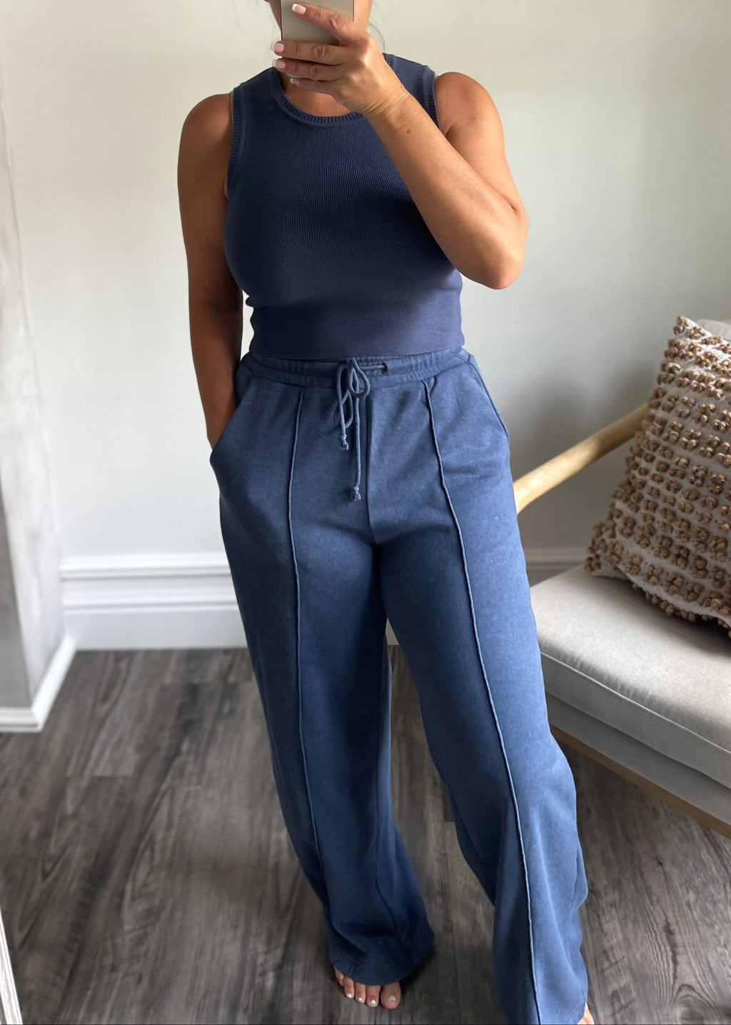 Navy Soft Jogger