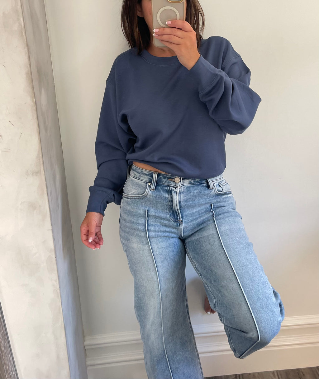 Navy Modal Sweatshirt