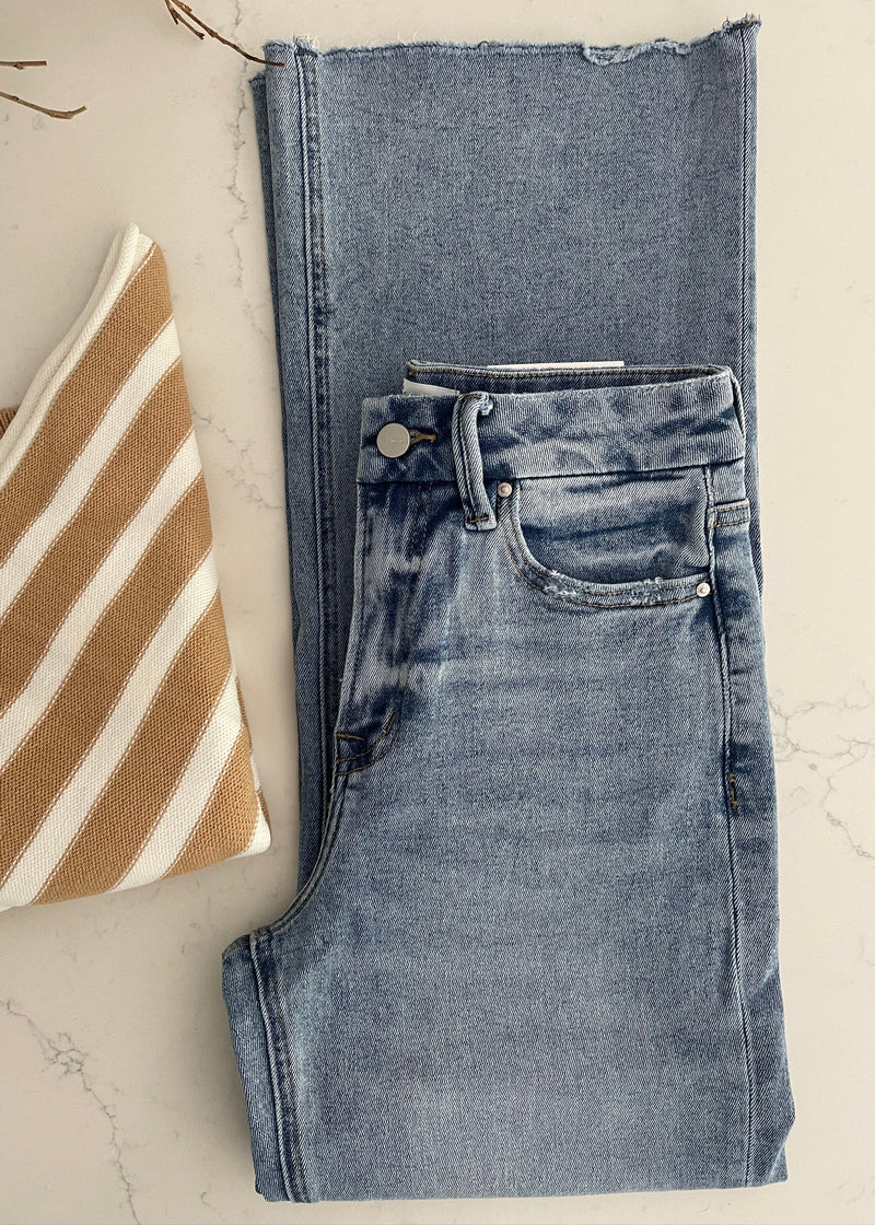 Denim Abby High Rise Wide Leg