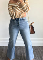 Denim Abby High Rise Wide Leg