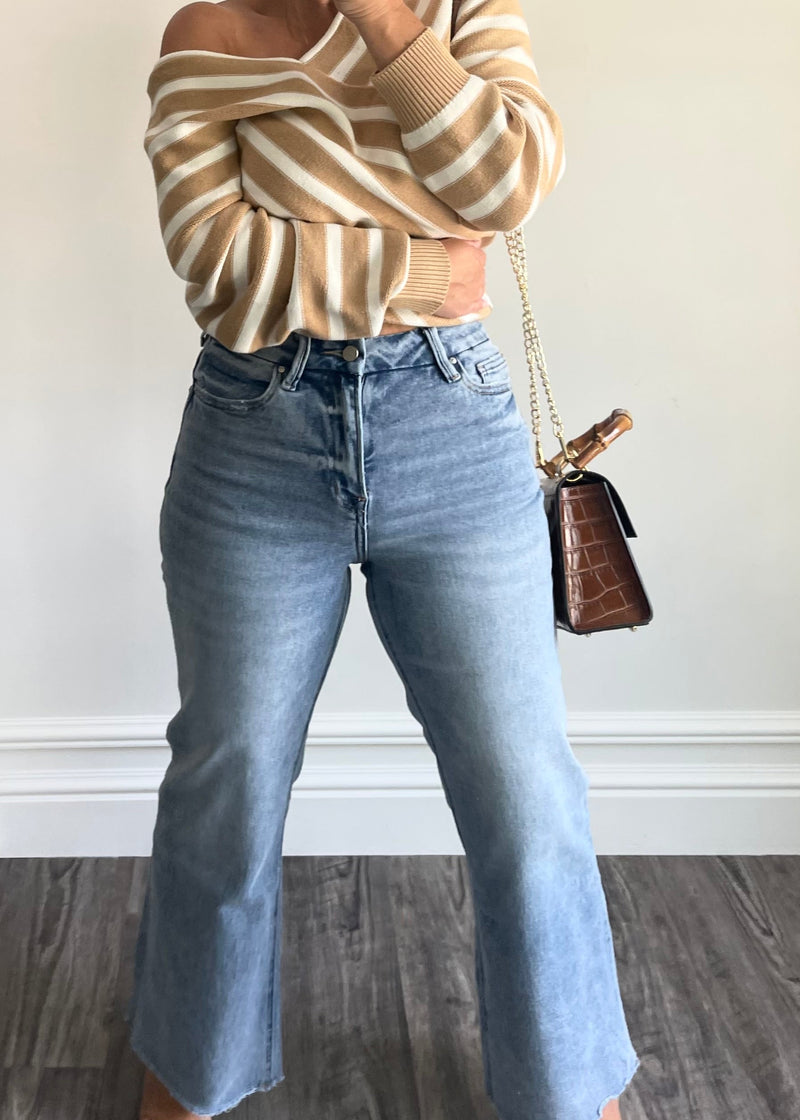 Denim Abby High Rise Wide Leg