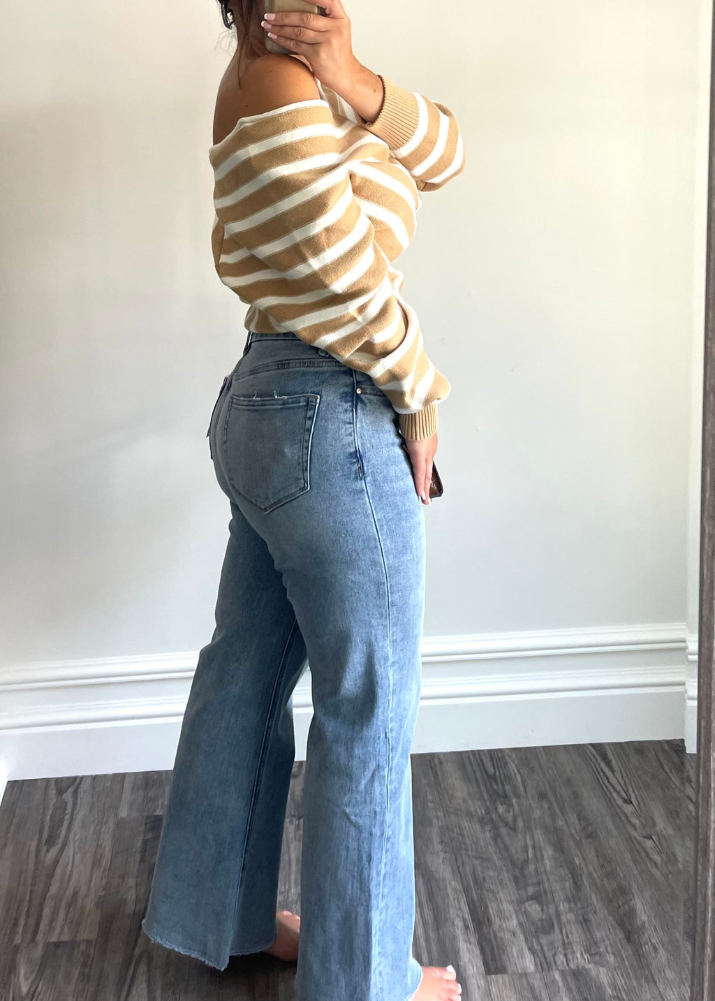 Denim Abby High Rise Wide Leg