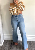Denim Abby High Rise Wide Leg