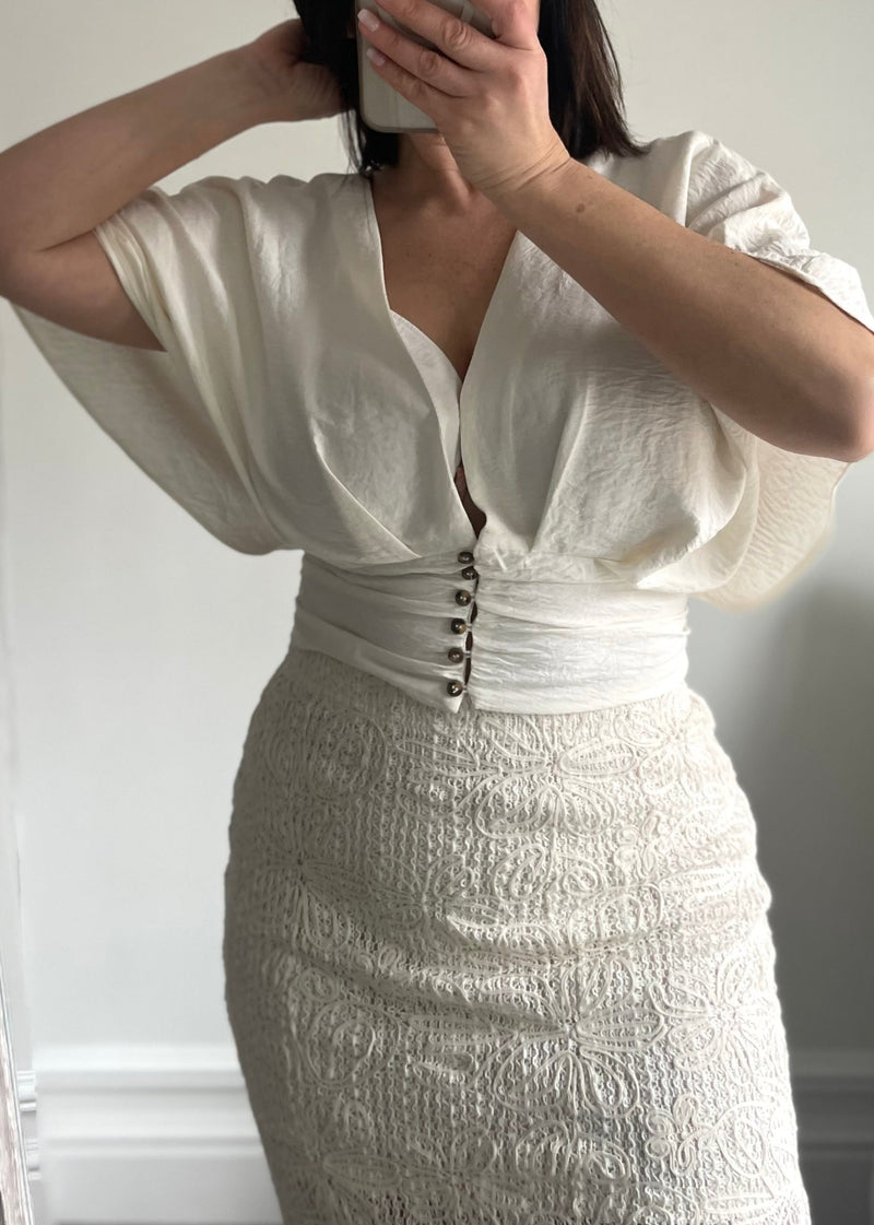 Oat Pompeii Plunge Top