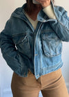 Denim Cargo Coat