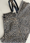 Leopard Denim Wide Leg