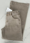Mocha Paige Wide Leg Denim