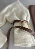 Mocha Loop Belt