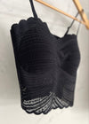 Black Seamless Bralette