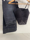 Black Seamless Bralette