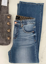 Denim Whitney Mid Rise Wide Leg