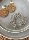 Gold & Silver Beaded Bracelet